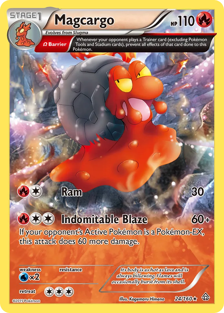 Magcargo — XY - Primal Clash — Pokemon