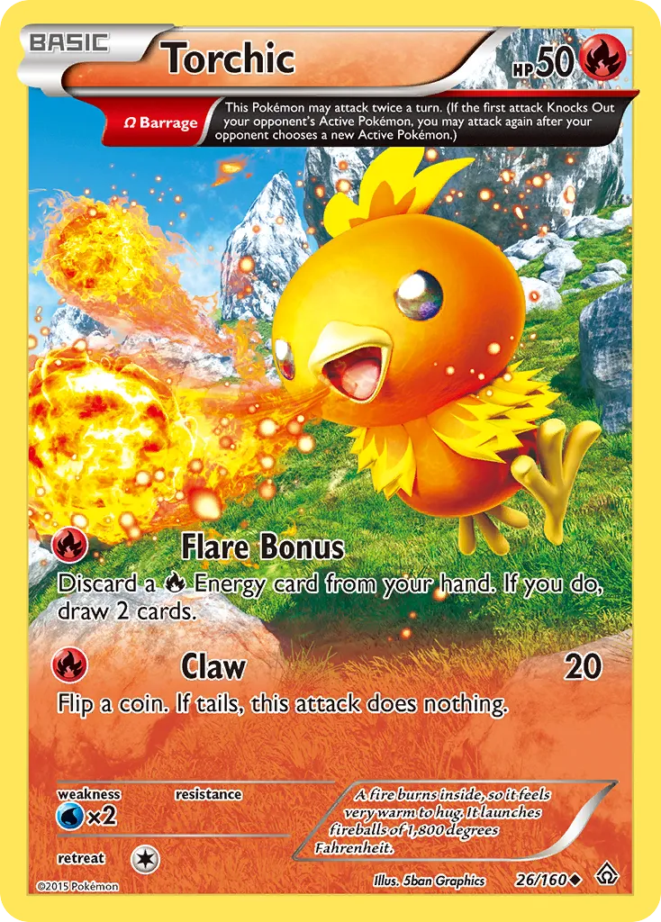 Torchic — XY - Primal Clash — Pokemon