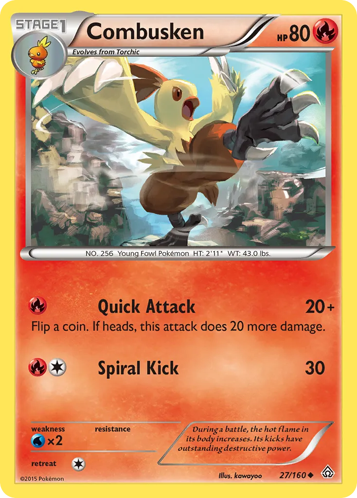 Combusken — XY - Primal Clash — Pokemon