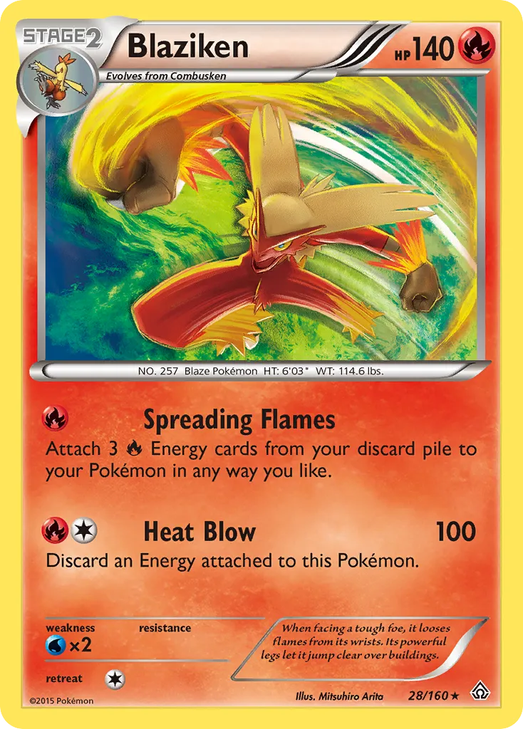 Blaziken — XY - Primal Clash — Pokemon