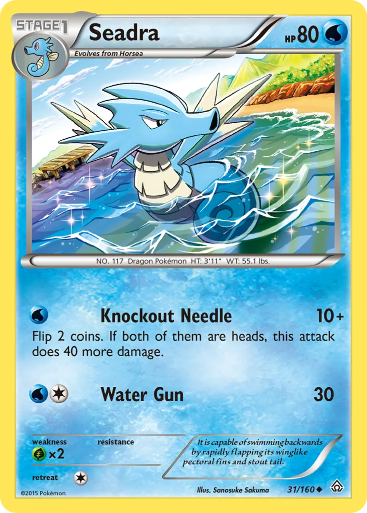 Seadra — XY - Primal Clash — Pokemon