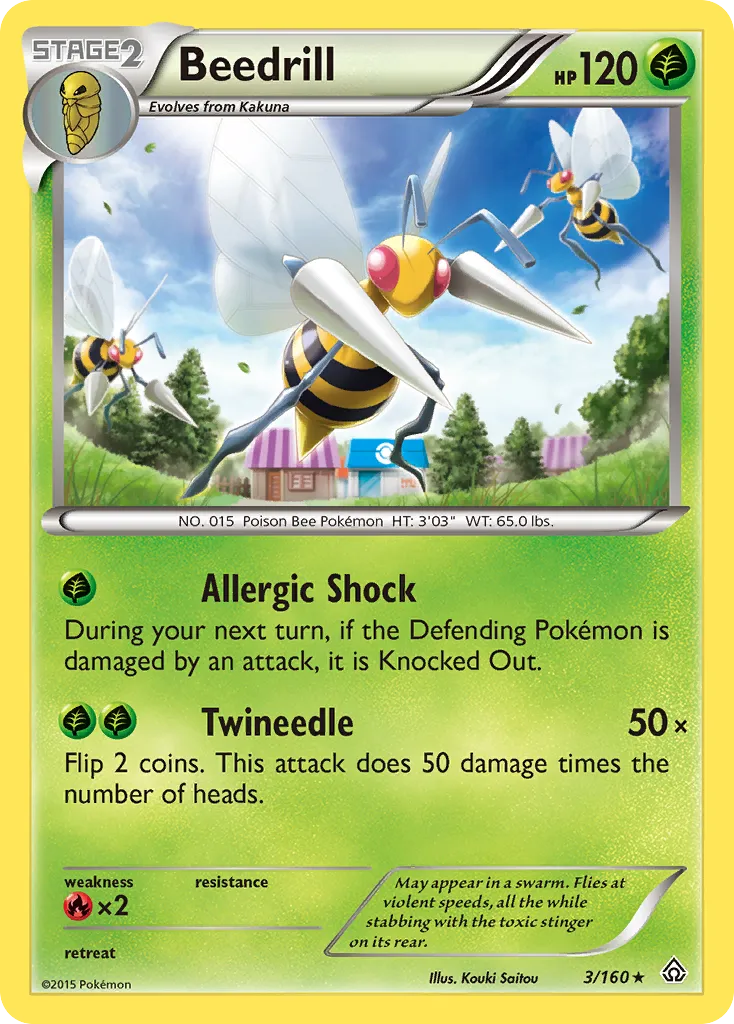 Beedrill — XY - Primal Clash — Pokemon