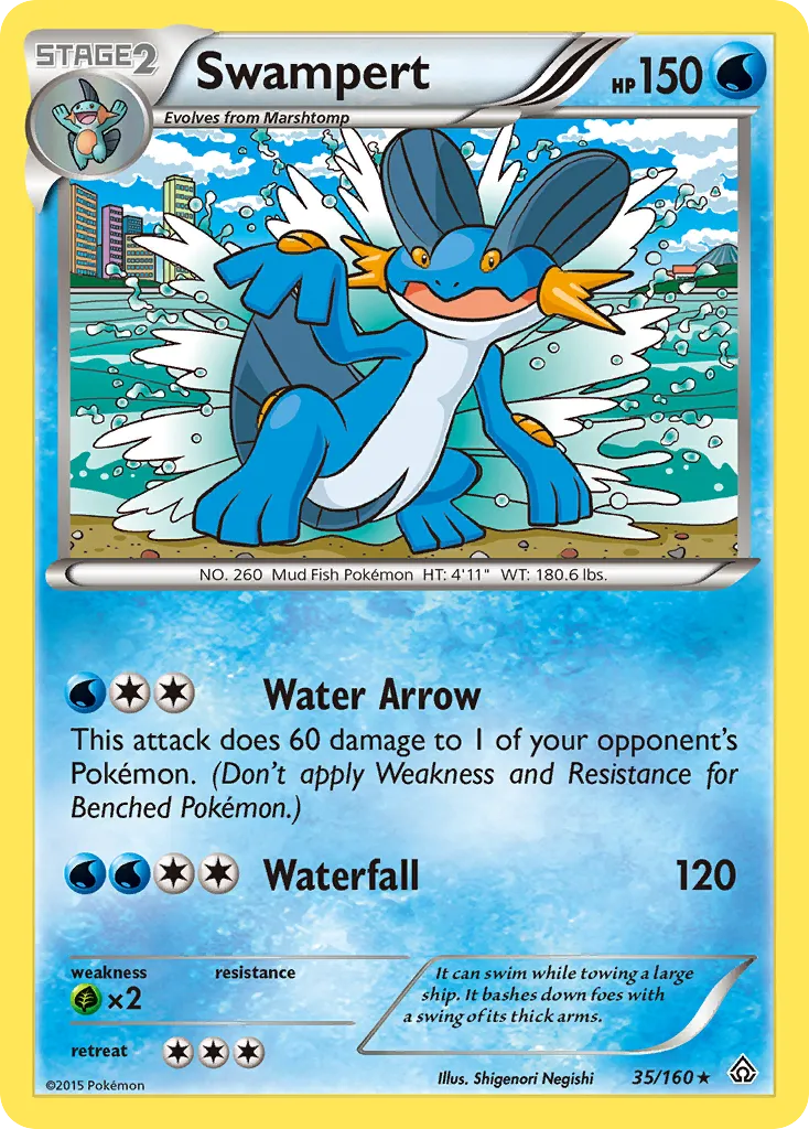 Swampert — XY - Primal Clash — Pokemon