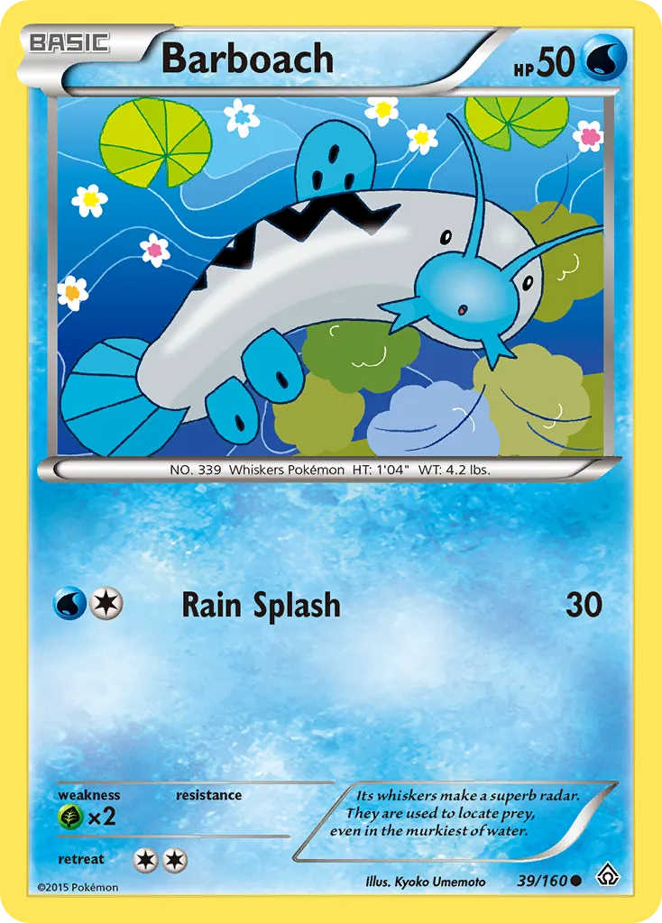 Barboach — XY - Primal Clash — Pokemon