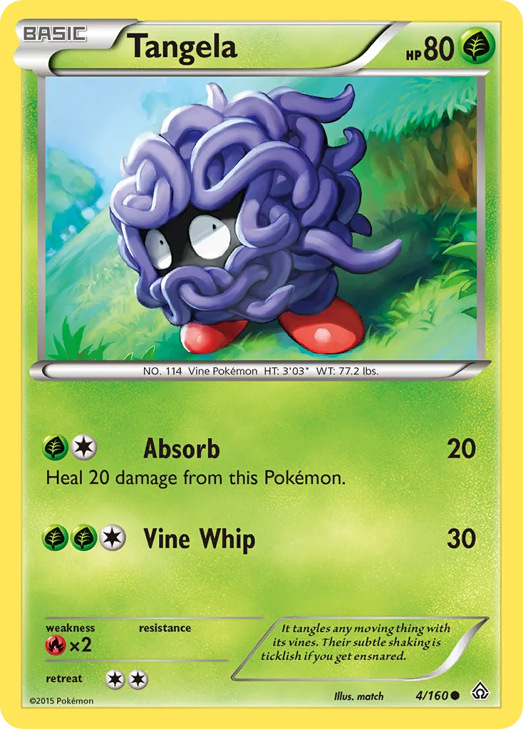 Tangela — XY - Primal Clash — Pokémon