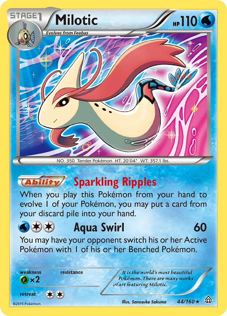 Milotic — XY - Primal Clash — Pokemon