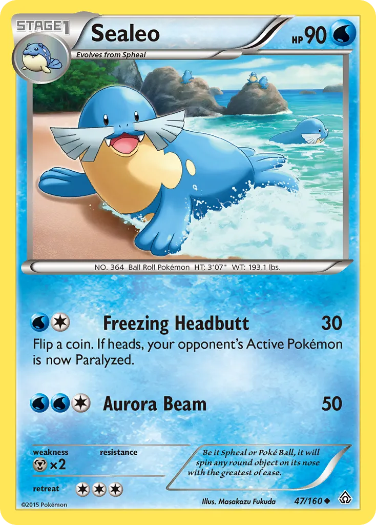 Sealeo — XY - Primal Clash — Pokemon