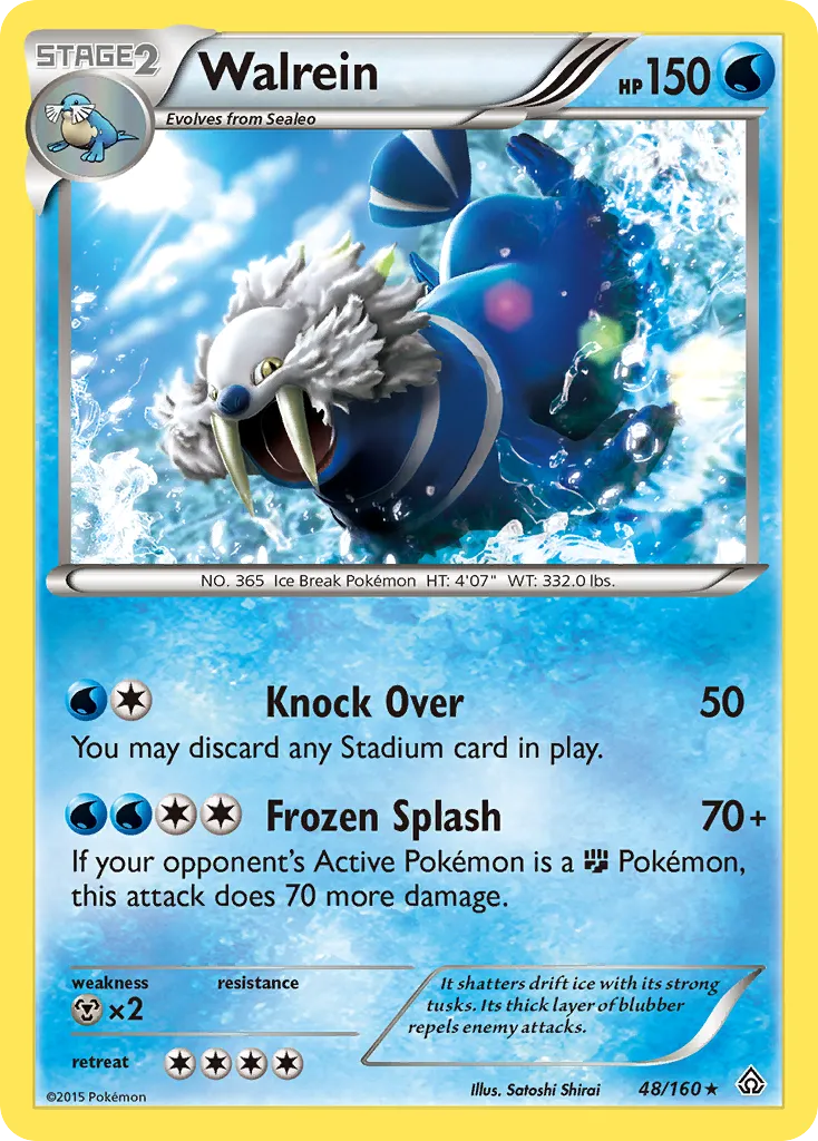 Walrein — XY - Primal Clash — Pokémon