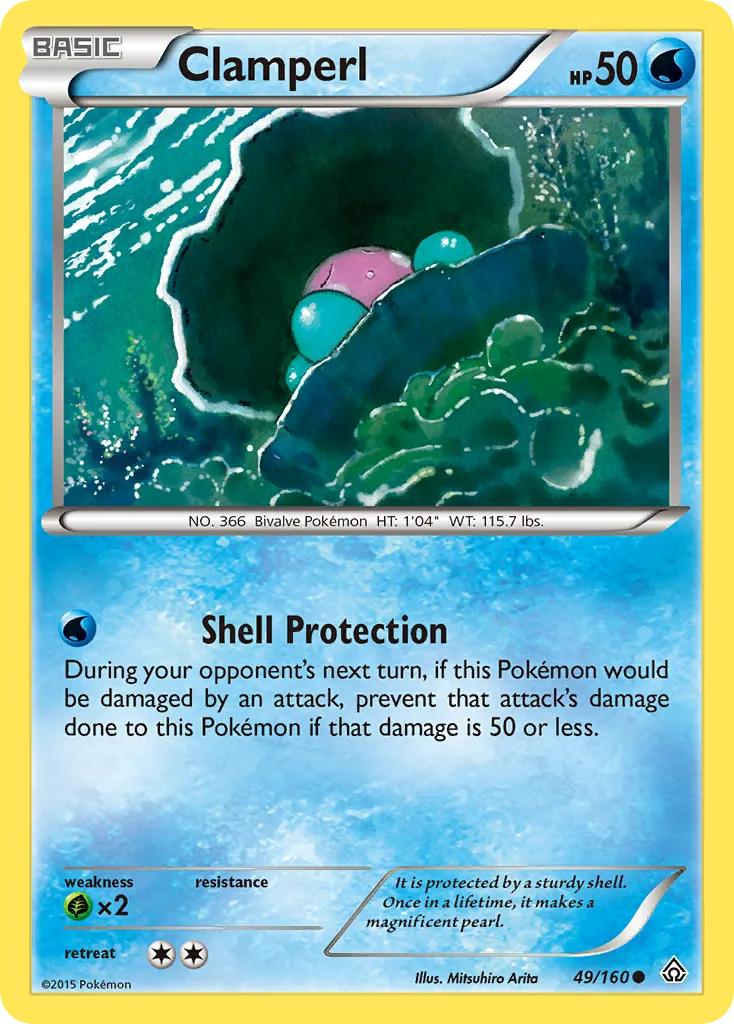 Clamperl — XY - Primal Clash — Pokemon