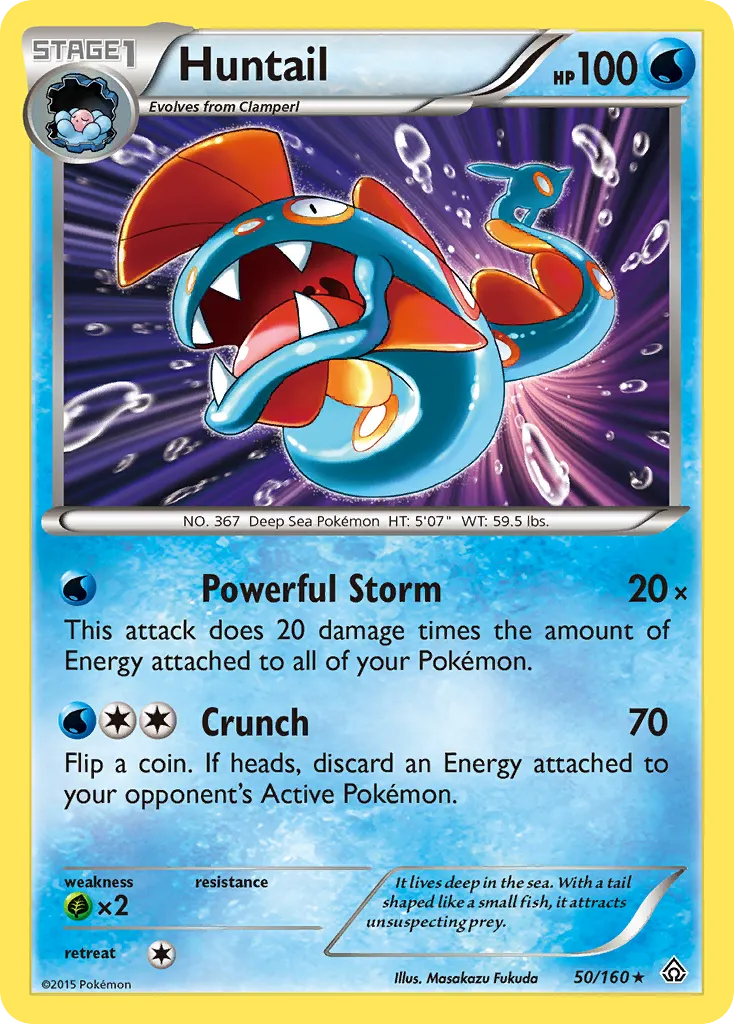 Huntail — XY - Primal Clash — Pokémon