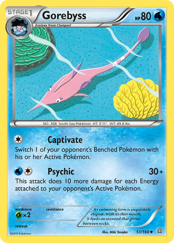 Gorebyss — XY - Primal Clash — Pokemon
