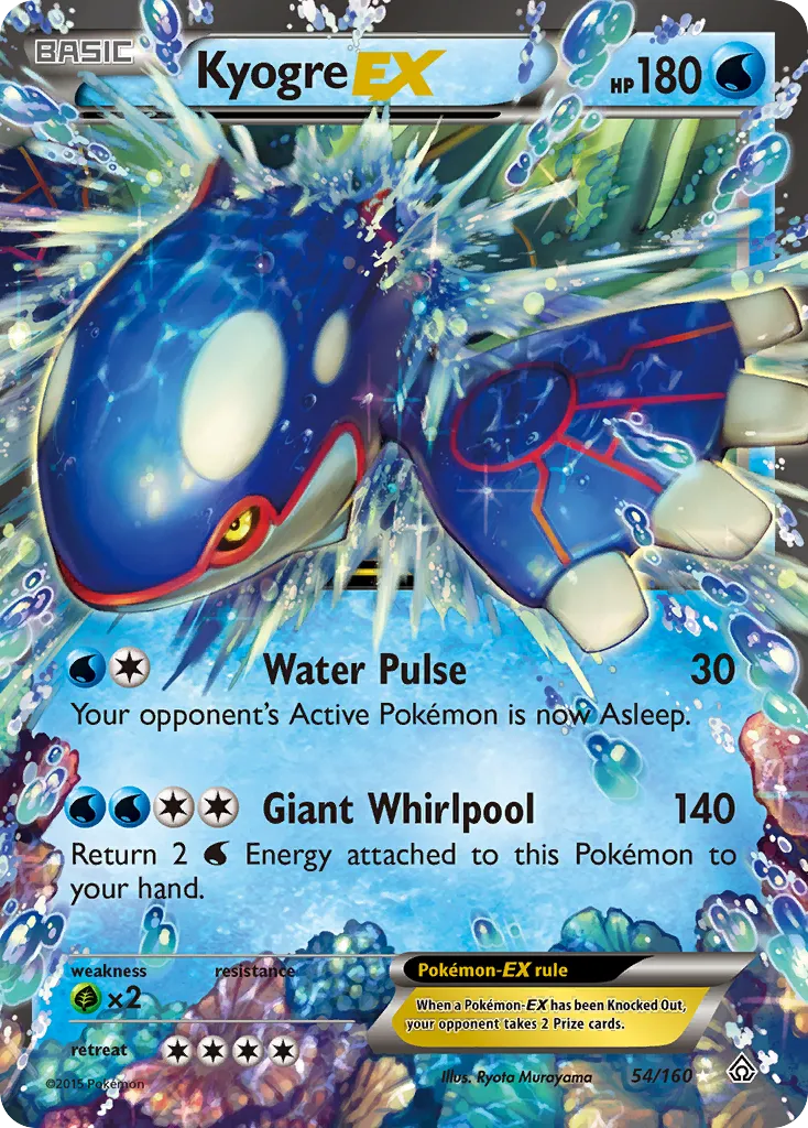Kyogre EX — XY - Primal Clash — Pokemon
