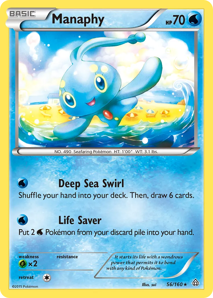 Manaphy — XY - Primal Clash — Pokemon