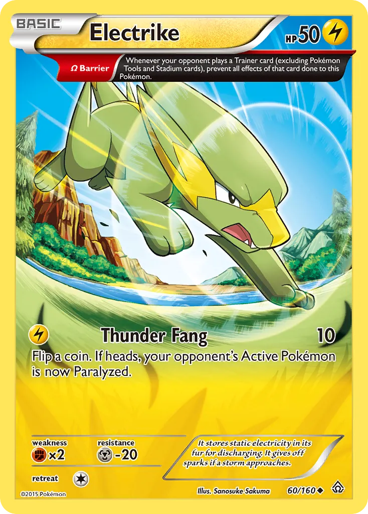Electrike — XY - Primal Clash — Pokemon