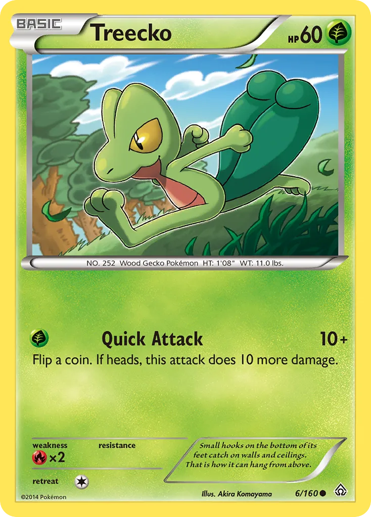 Treecko — XY - Primal Clash — Pokémon