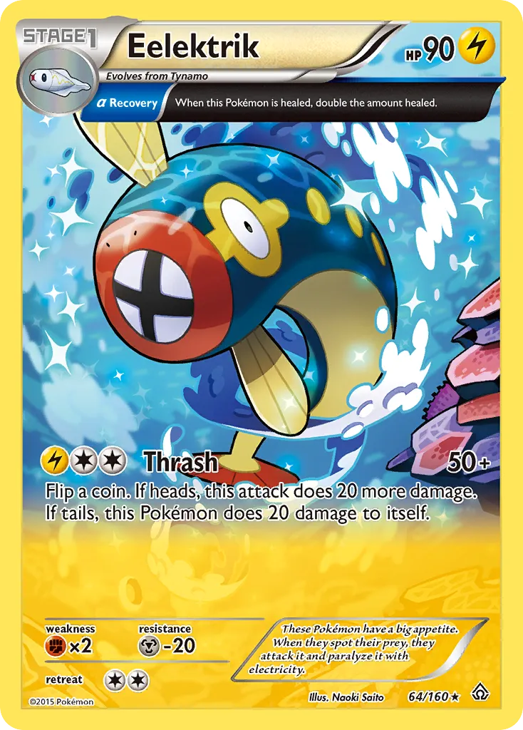 Eelektrik — XY - Primal Clash — Pokemon
