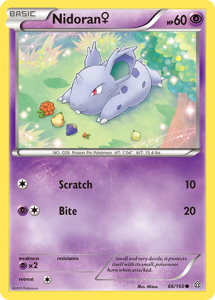 Nidoran — XY - Primal Clash — Pokemon