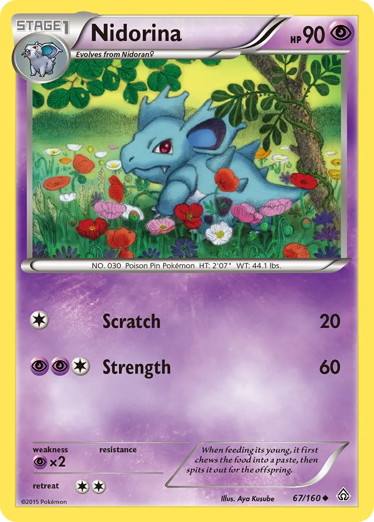 Nidorina — XY - Primal Clash — Pokemon