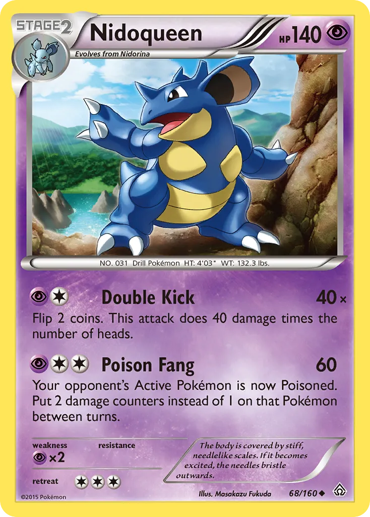 Nidoqueen — XY - Primal Clash — Pokémon