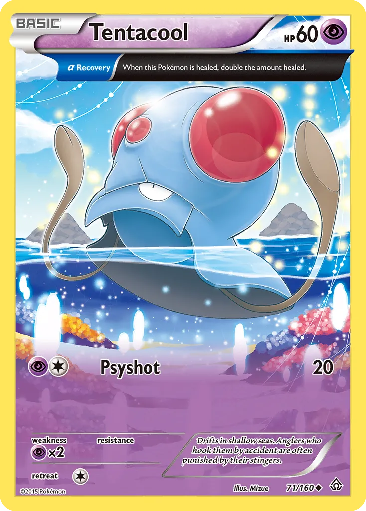 Tentacool — XY - Primal Clash — Pokémon