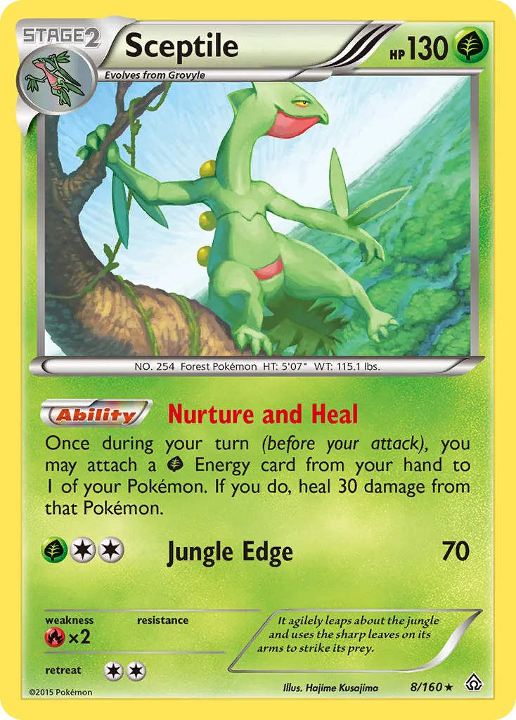 Sceptile — XY - Primal Clash — Pokémon
