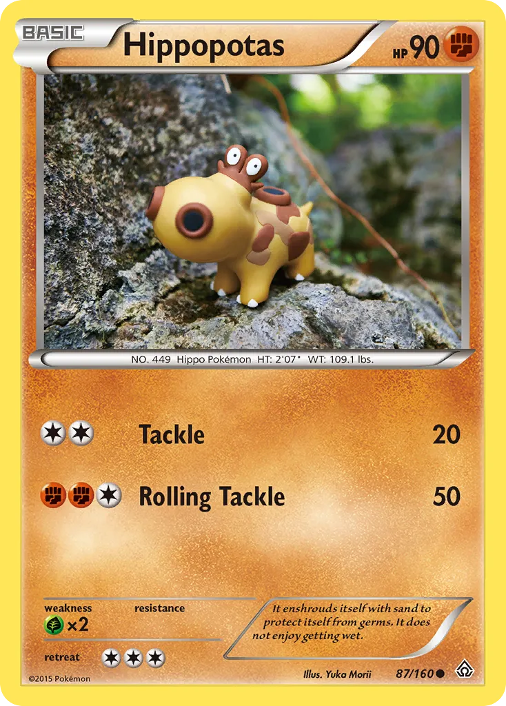 Hippopotas — XY - Primal Clash — Pokémon