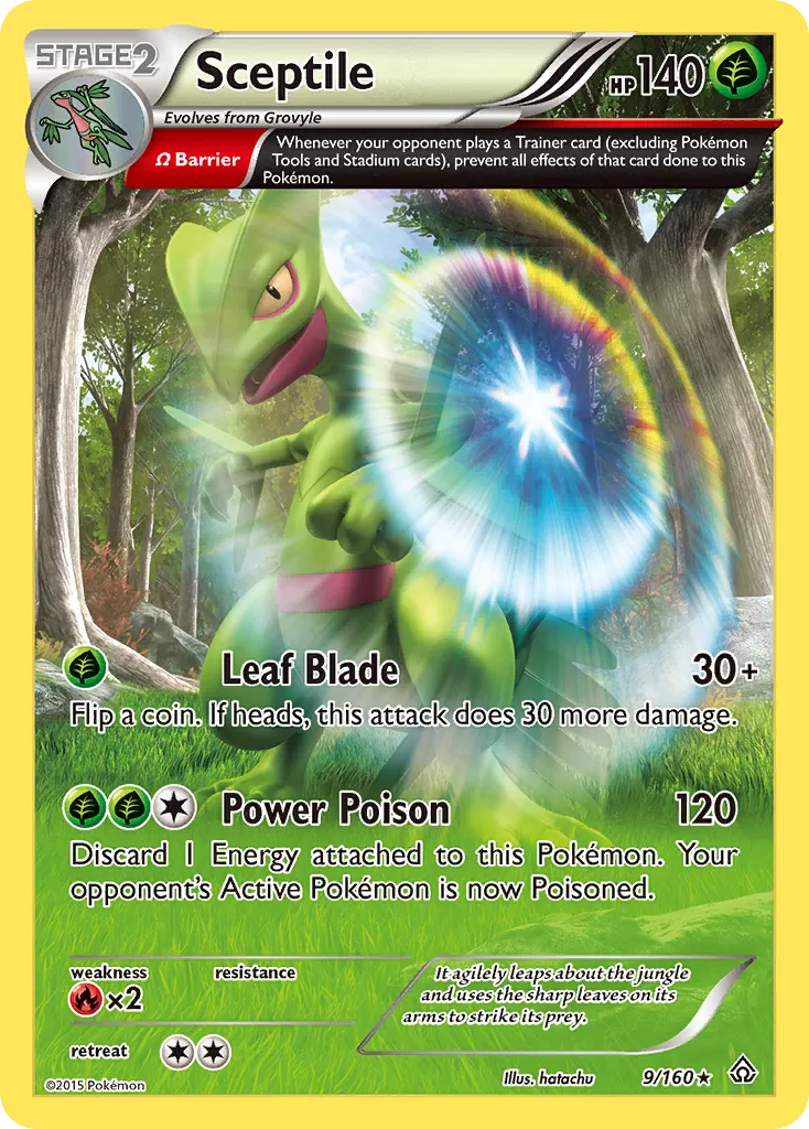 Sceptile — XY - Primal Clash — Pokémon