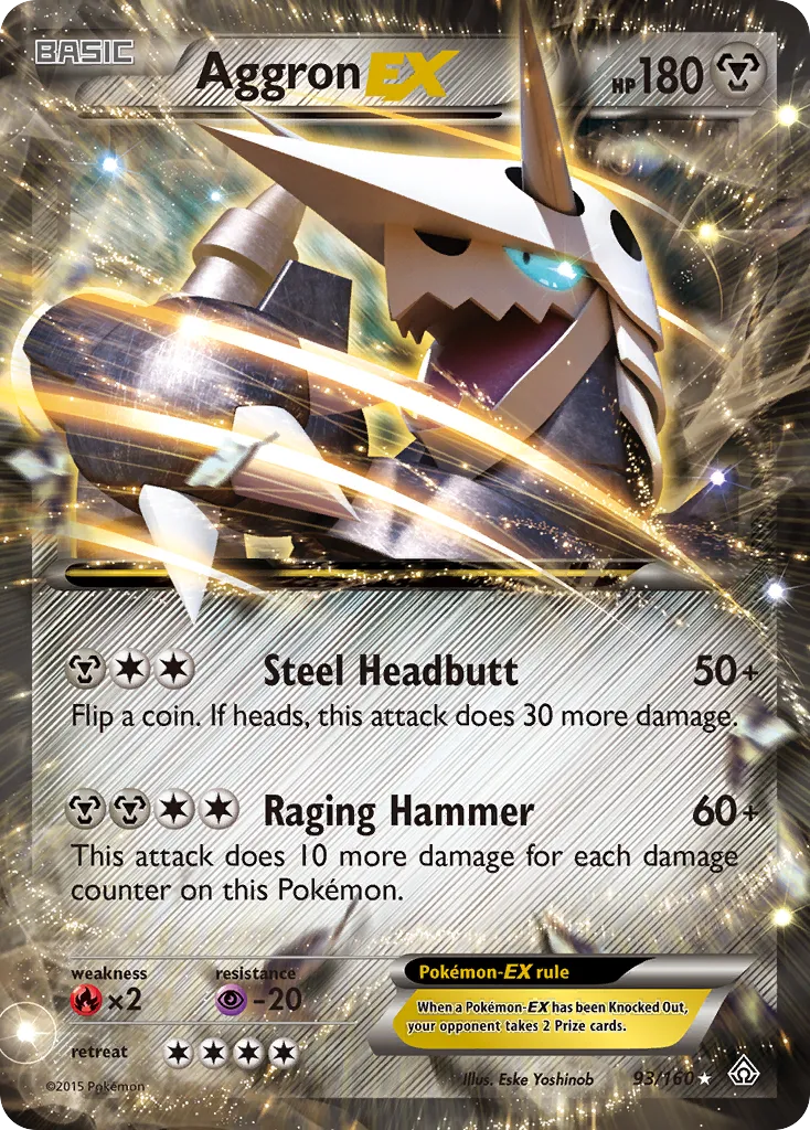 Aggron EX — XY - Primal Clash — Pokemon