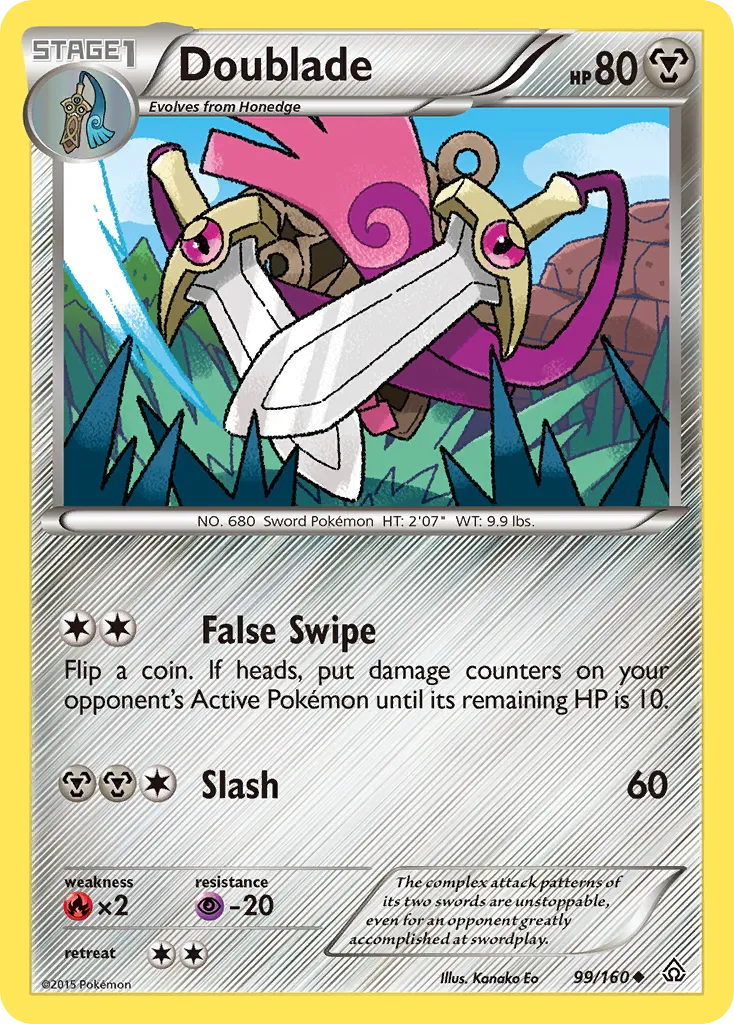 Doublade — XY - Primal Clash — Pokemon