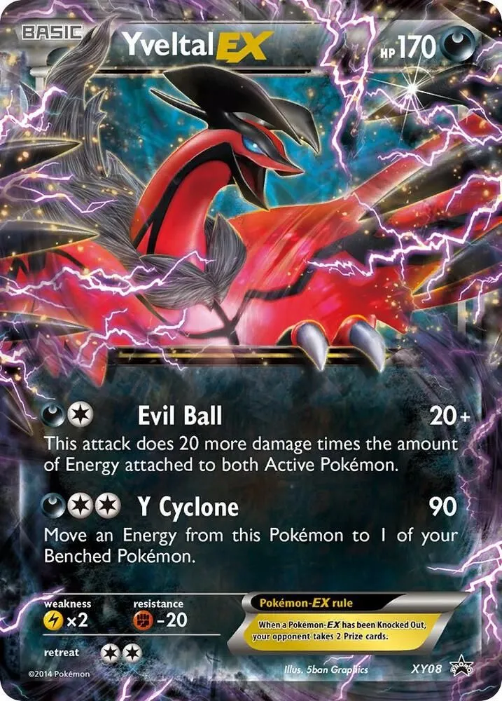 Yveltal EX — XY Promos — Pokémon