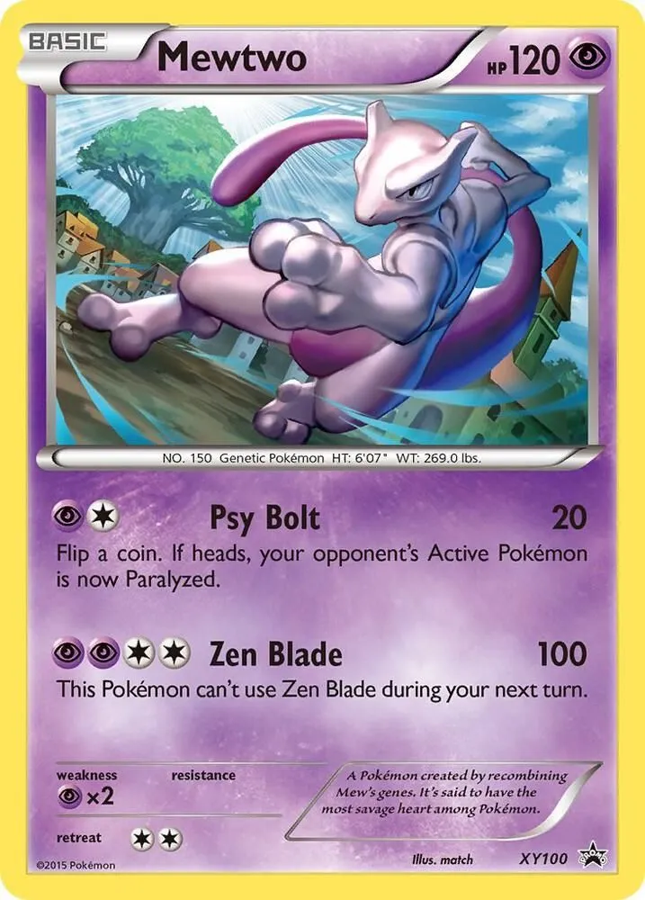 Mewtwo — XY Promos — Pokémon