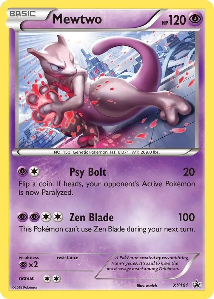 Mewtwo — XY Promos — Pokemon