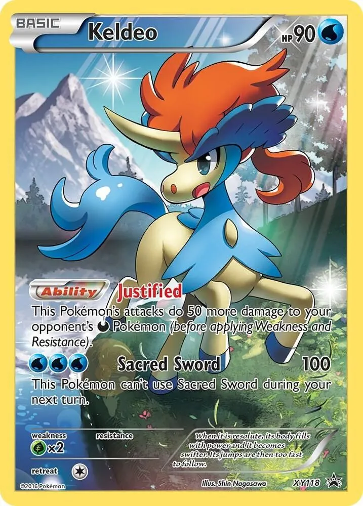 Keldeo — XY Promos — Pokemon
