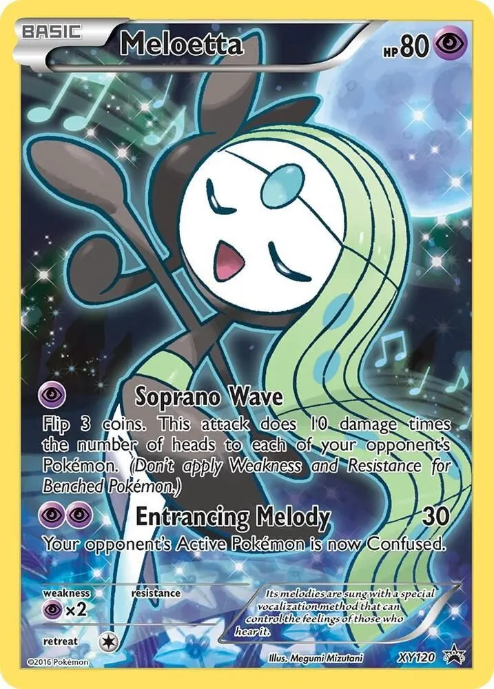 Meloetta — XY Promos — Pokémon