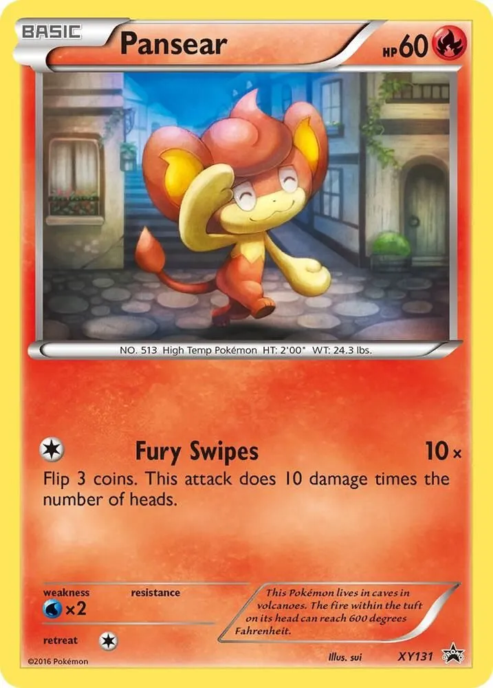 Pansear — XY Promos — Pokemon