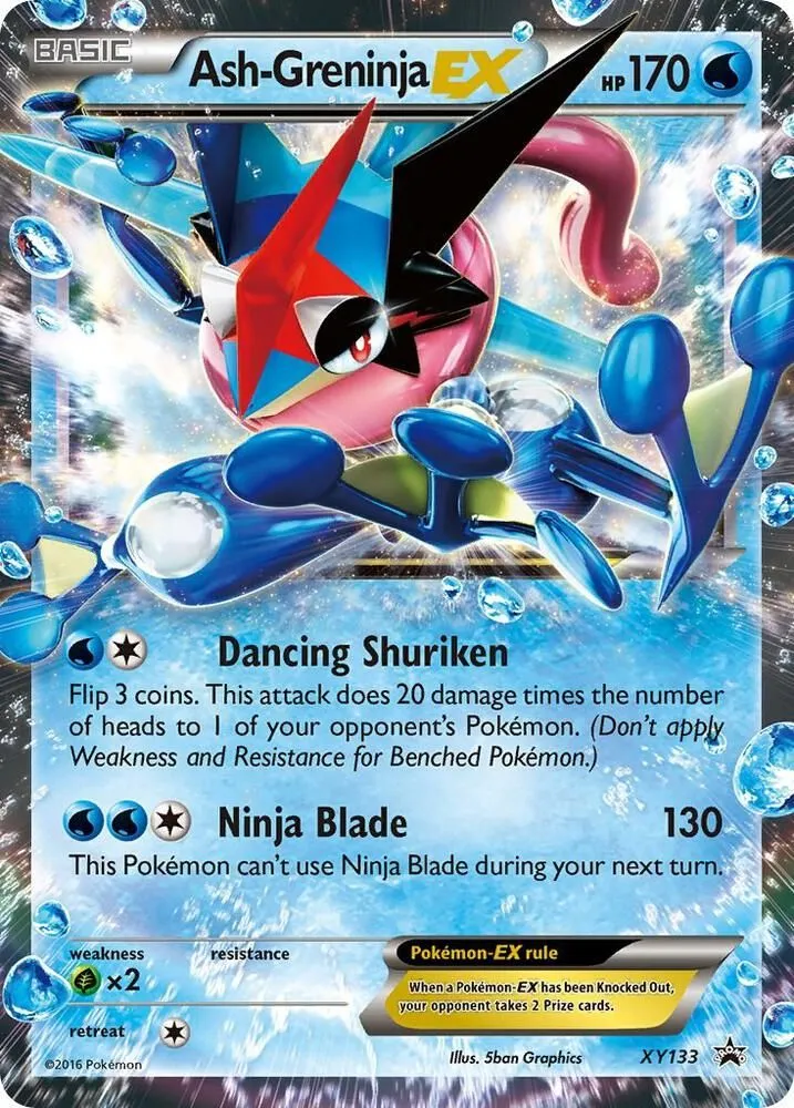 Ash-Greninja EX — XY Promos — Pokemon