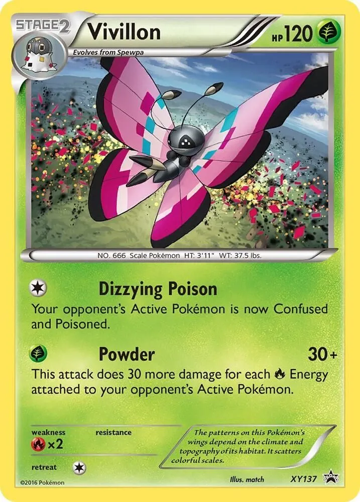Vivillon — XY Promos — Pokémon