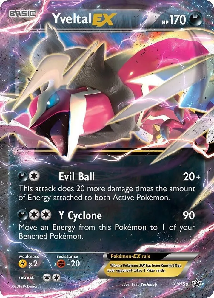 Yveltal EX — XY Promos — Pokémon