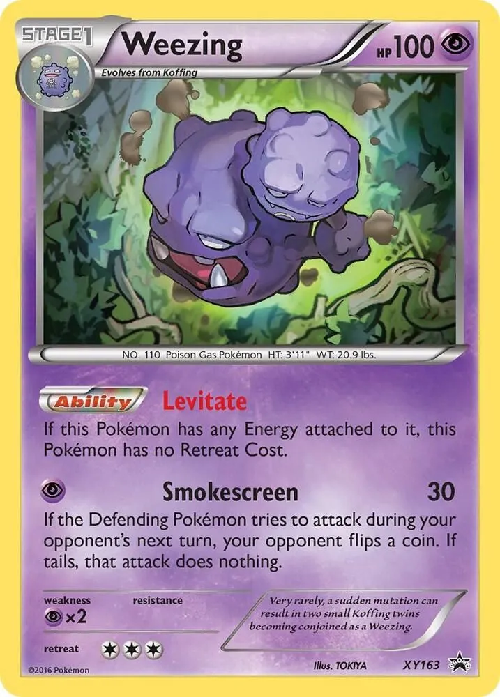 Weezing — XY Promos — Pokémon