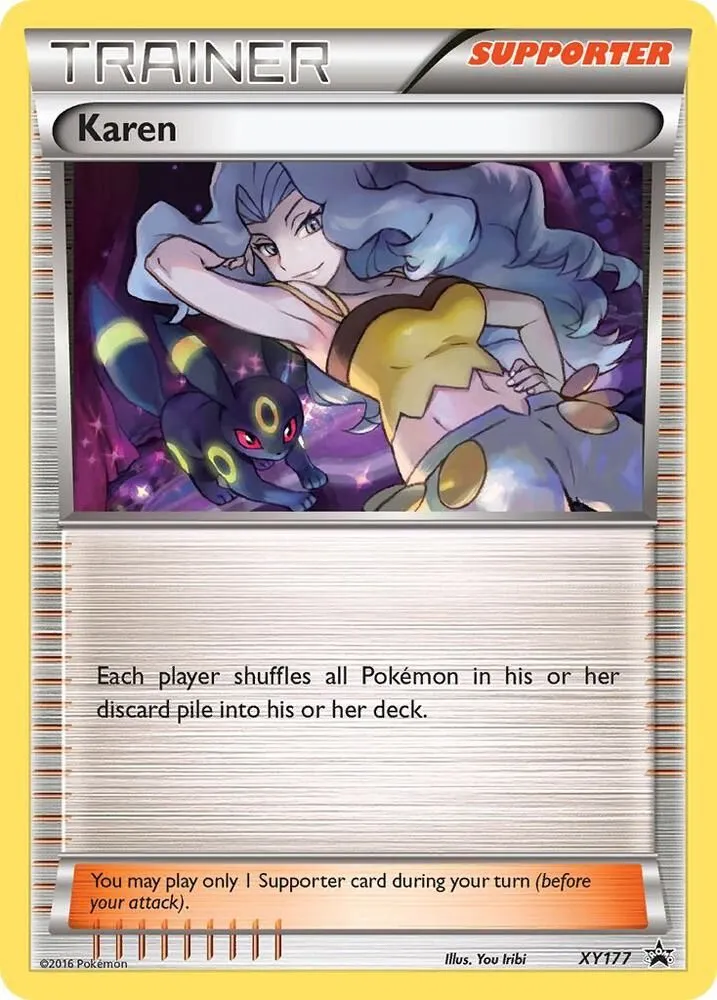 Karen — XY Promos — Pokémon