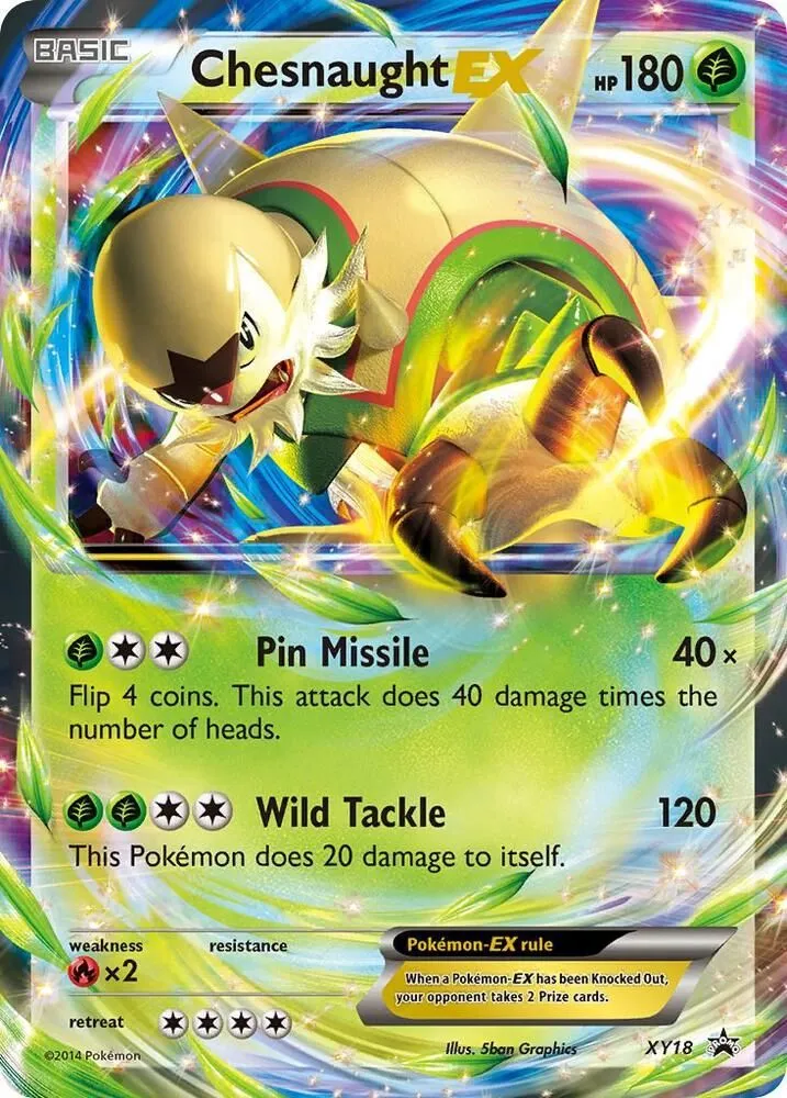 Chesnaught EX — XY Promos — Pokémon