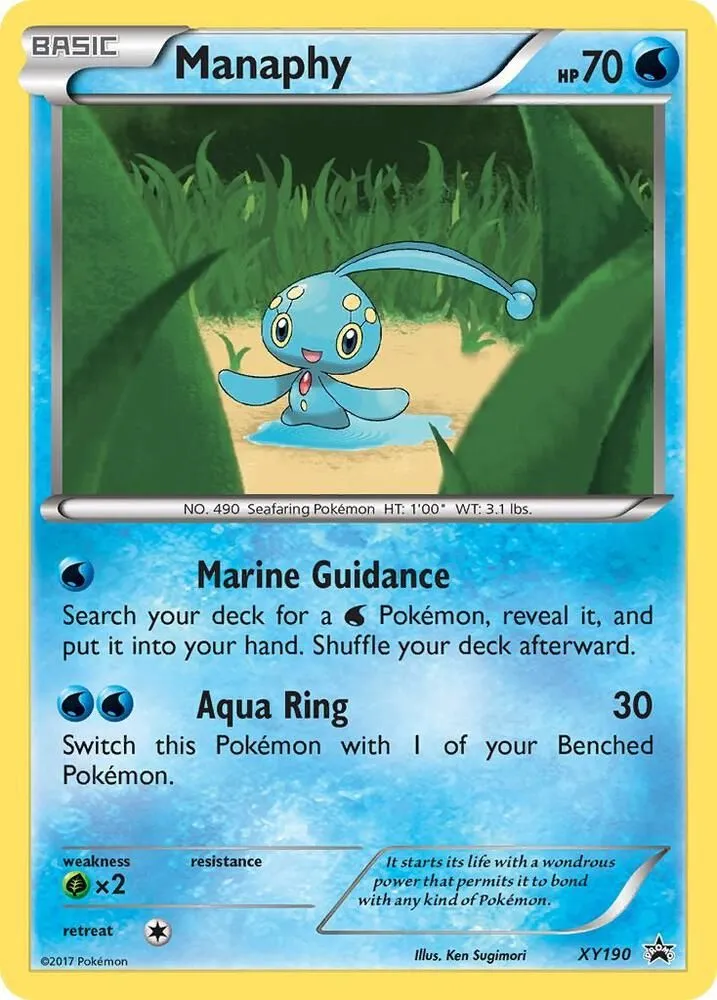 Manaphy — XY Promos — Pokemon