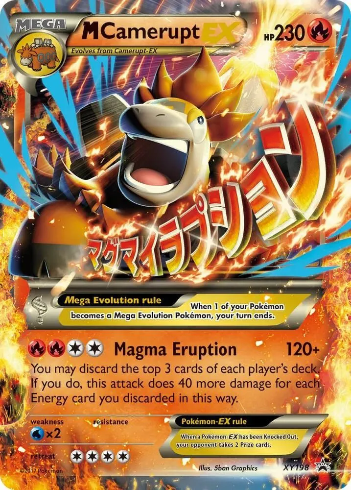 M Camerupt EX — XY Promos — Pokémon