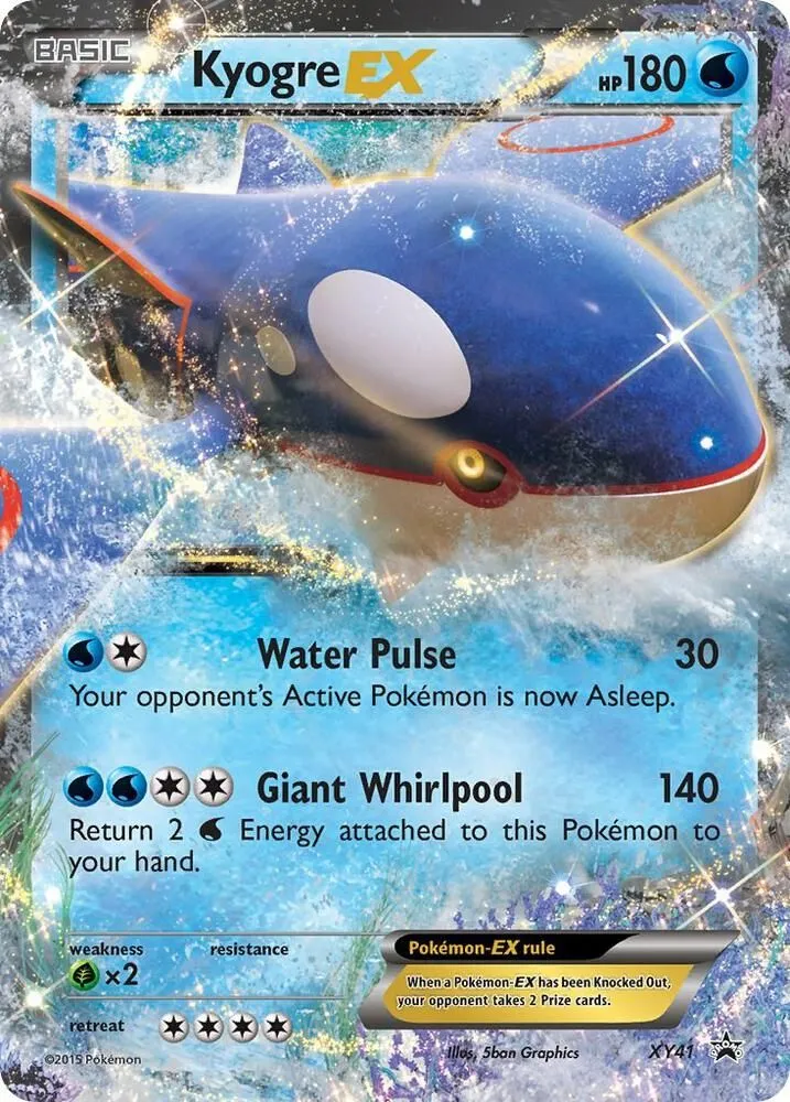 Kyogre EX — XY Promos — Pokemon