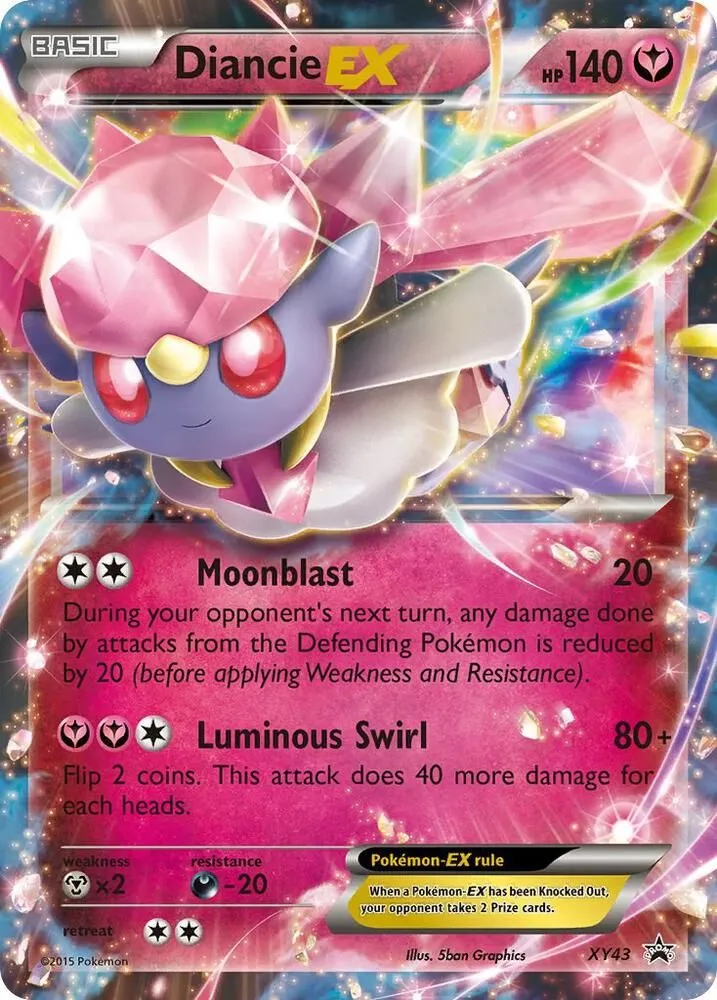 Diancie EX — XY Promos — Pokemon