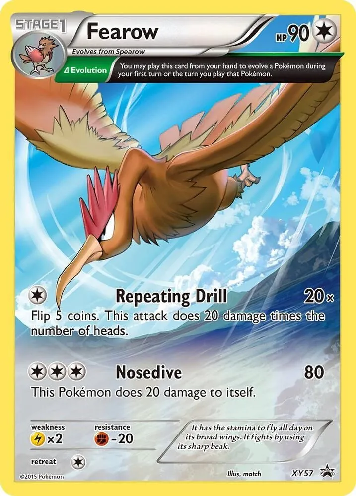 Fearow — XY Promos — Pokémon