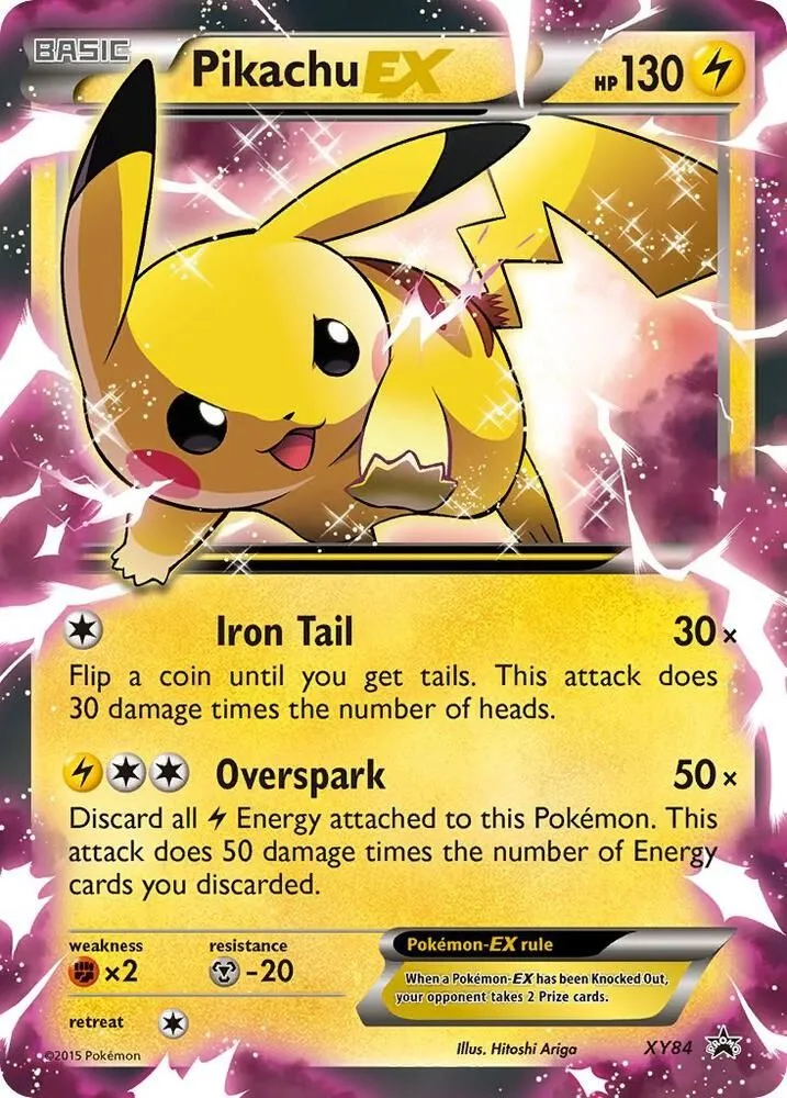 Pikachu EX — XY Promos — Pokemon