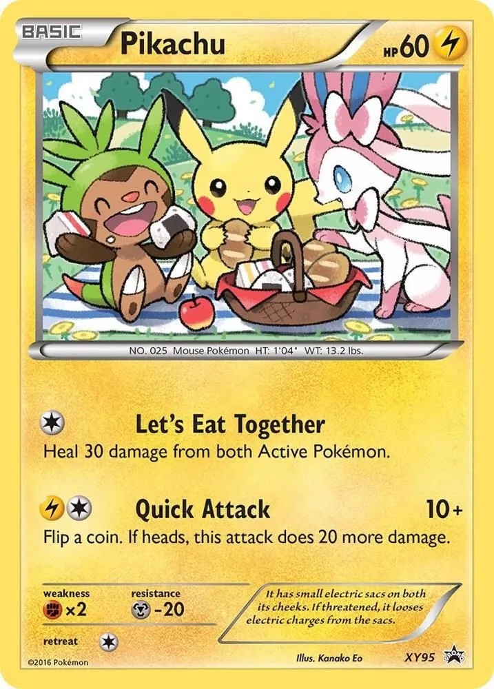 Pikachu — XY Promos — Pokemon