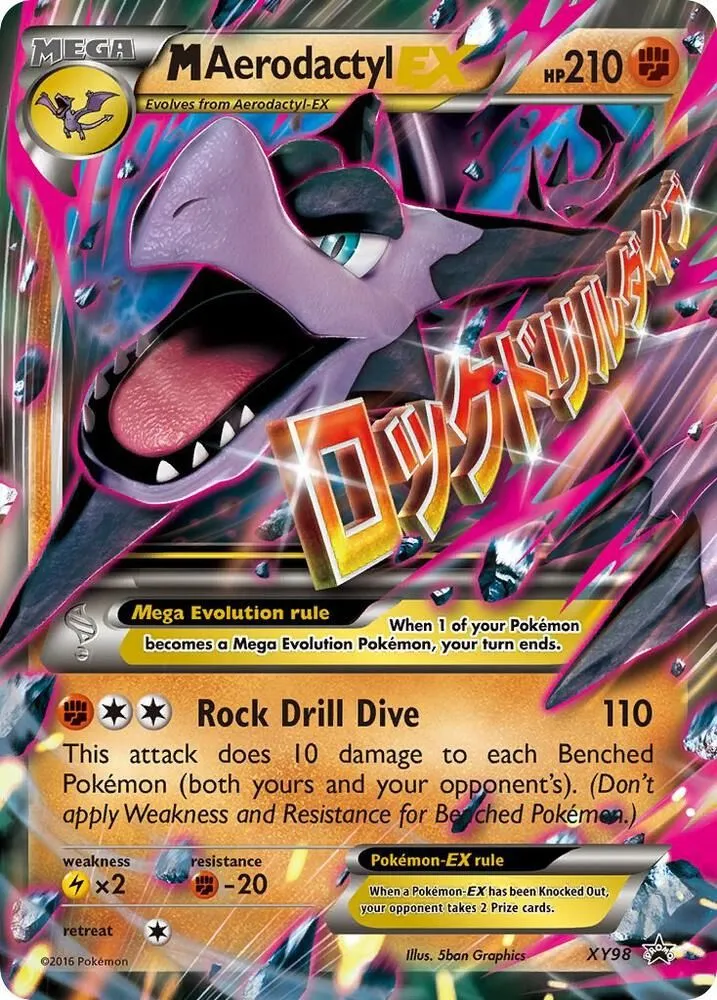 M Aerodactyl EX — XY Promos — Pokémon
