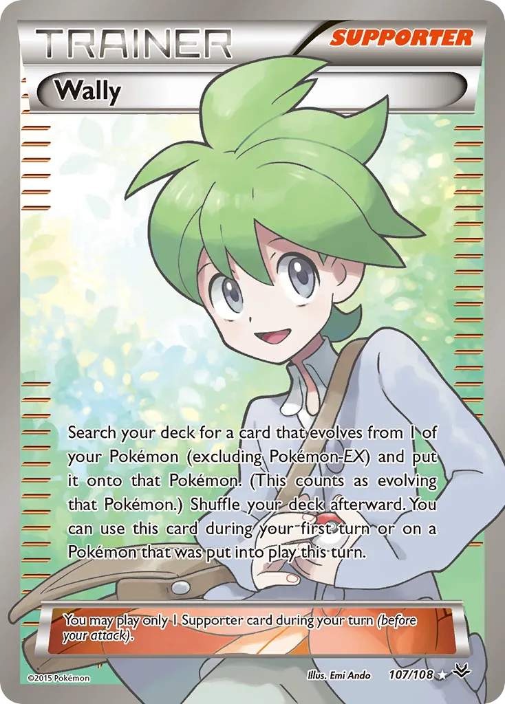 Wally — XY - Roaring Skies — Pokemon